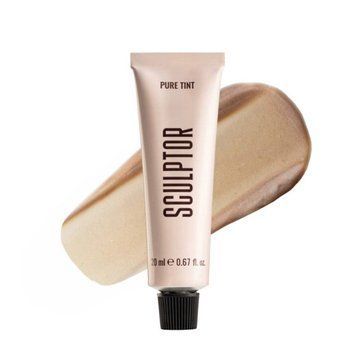 Фарба PURE TINT для брів та вій, Light Brown 5 (Світло-коричнева), 20 ml, SCULPTOR 009934 фото