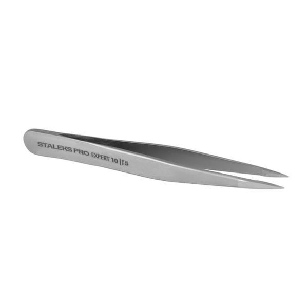 Пінцет для брів STALEKS PRO EXPERT 10 TYPE 5 TE-10/5 3142 фото