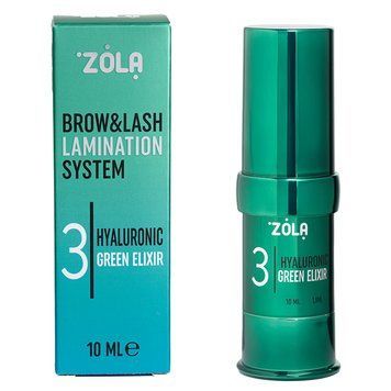 ZOLA Color Lab Склад для ламінування 03 Hyaluronic Green Elixir 007381 фото