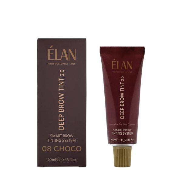 Фарба для брів &laquo;Deep Brow Tint 2.0&raquo; 08 CHOCO natural brown (20 мл) 009945 фото