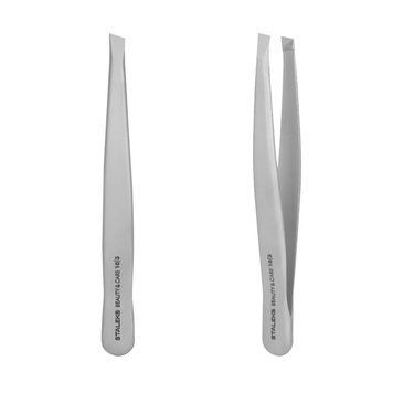 Пінцет для брів STALEKS BEAUTY & CARE 10 TYPE 3 TBC-10/3 3153 фото