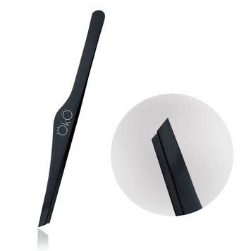 Пінцет OKO Lash&Brow MAGNETIC скошений (ручне заточування) 007425 фото