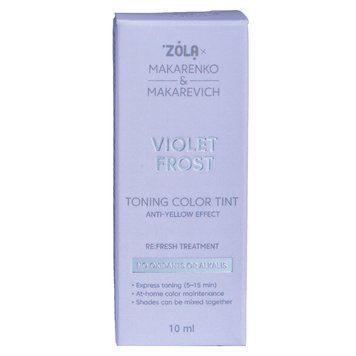ZOLA x Makarenko x Makarevich Тонуюча фарба Toning Color Tint Violet Frost 10 мл. 0009108 фото