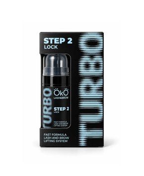 Засіб для ламінування вій та брів TURBO STEP 2 LOCK, 10мл 3302 фото