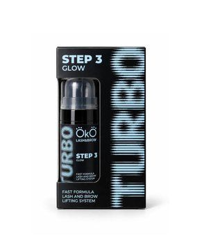 Засіб для ламінування вій та брів TURBO STEP 3 GLOW, 10мл 3303 фото
