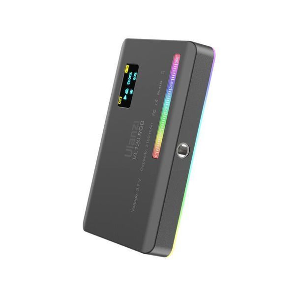 Міні відеосвітло Ulanzi VL120 LED RGB 3100mAh 2500-9000K 8734 фото