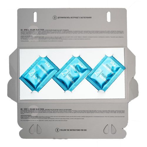 ZOLA Color Lab Набір у саше 02 Volume Blue Fixer (3 х 1 мл) 008657 фото