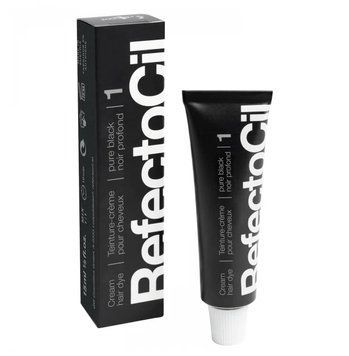 Фарба для брів та вій RefectoCil - №1 Pure Black, 15 мл 007311 фото
