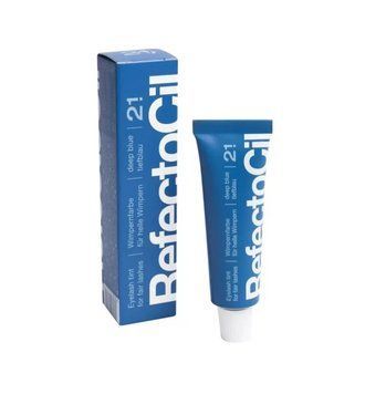 Фарба для брів та вій RefectoCil - №2.1 Deep Blue, 15 мл 007314 фото
