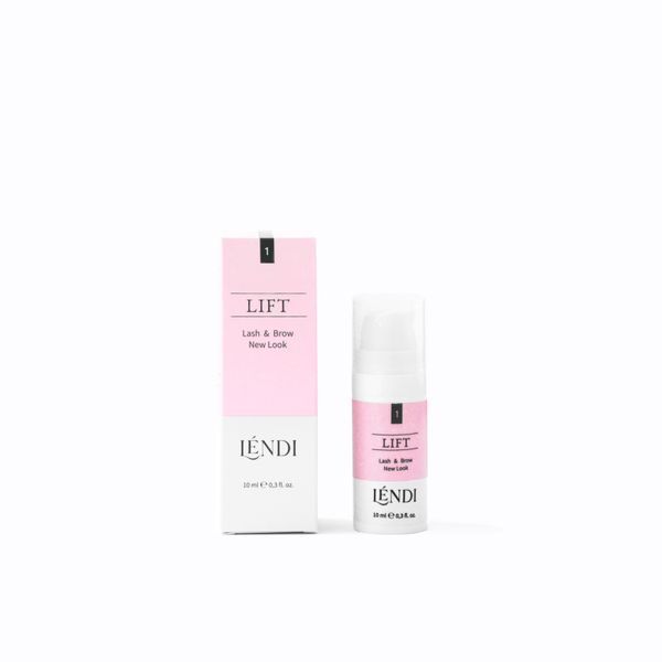 Lendi, Склад для ламінування вій та брів №1 "Lash & Brow New Look", 10 мл, дозатор 9809 фото