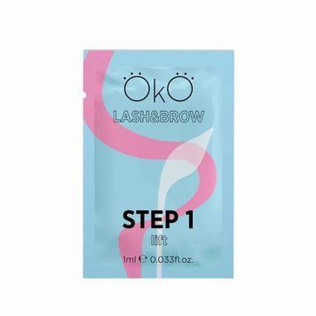 Засіб №1 для ламінування вій та брів OKO STEP 1 LIFT, 1ml 99785 фото