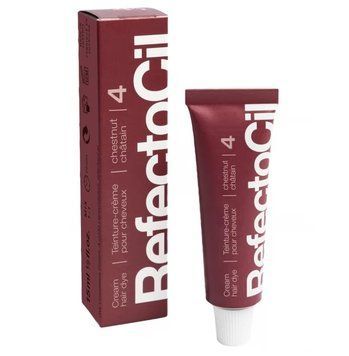 Фарба для брів та вій RefectoCil - №4 Chestnut, 15 мл 007317 фото
