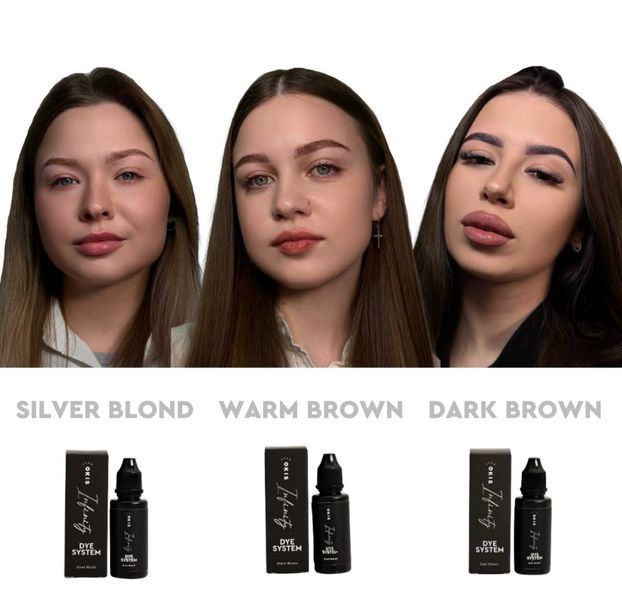 Фарба для брів OKIS BROW Infinity Dye System Silver Blond 15 мл 009919 фото