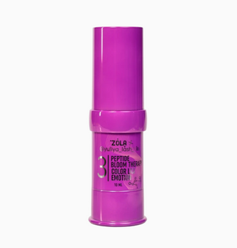 ZOLA X YULIYA LASH VIN COLOR LAB EMOTION СКЛАД ДЛЯ ЛАМІНУВАННЯ 03 PEPTIDE BLOOM THERAPY 10 МЛ 98872 фото