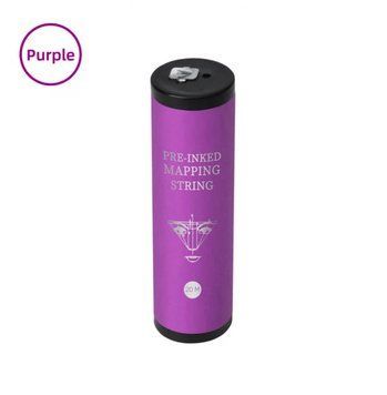 Нитка для розмітки брів "Pre-Inked Mapping String" / фіолетова, 20 м 6651 фото