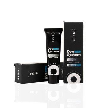 Крем-фарба для брів Hot Brunette OKIS BROW Classic Dye System 15 мл 009923 фото