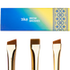 Zola Набір пензлей для фарбування брів BROW BRUSHES UKRAINIAN EDITION професійний 4173 фото 1