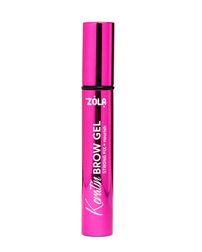 Гель для брів ZOLA Keratin brow gel strong fix+nourish, 5 ml 7853 фото