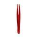Пінцет для брів STALEKS PRO EXPERT 11 TYPE 4 Red TE-11/4 3138 фото 5