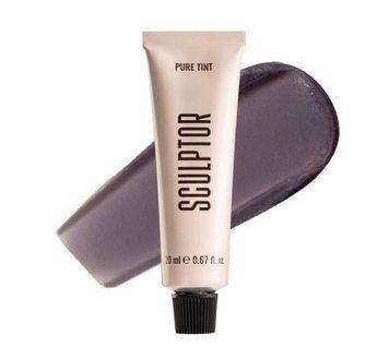 Фарба PURE TINT для брів та вій, Dark Brown 3 (Темно-коричнева), 20 ml, SCULPTOR 009931 фото