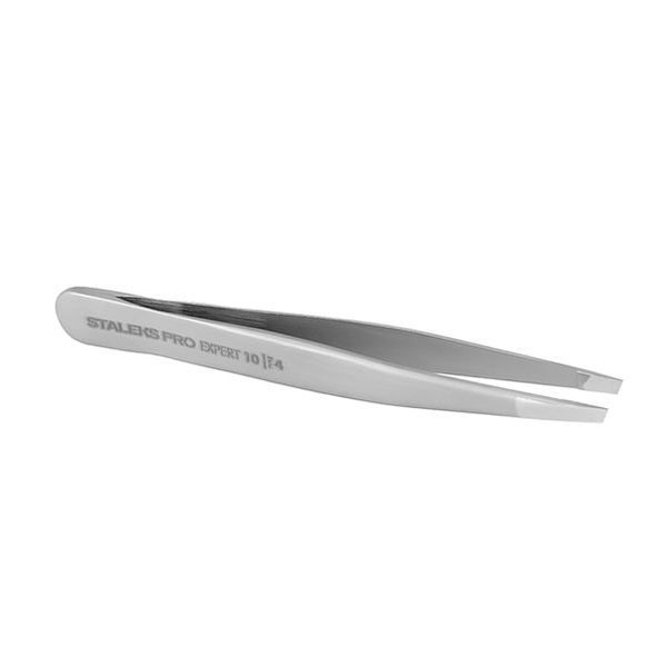 Пінцет для брів STALEKS PRO EXPERT 10 TYPE 4 TE-10/4 3140 фото
